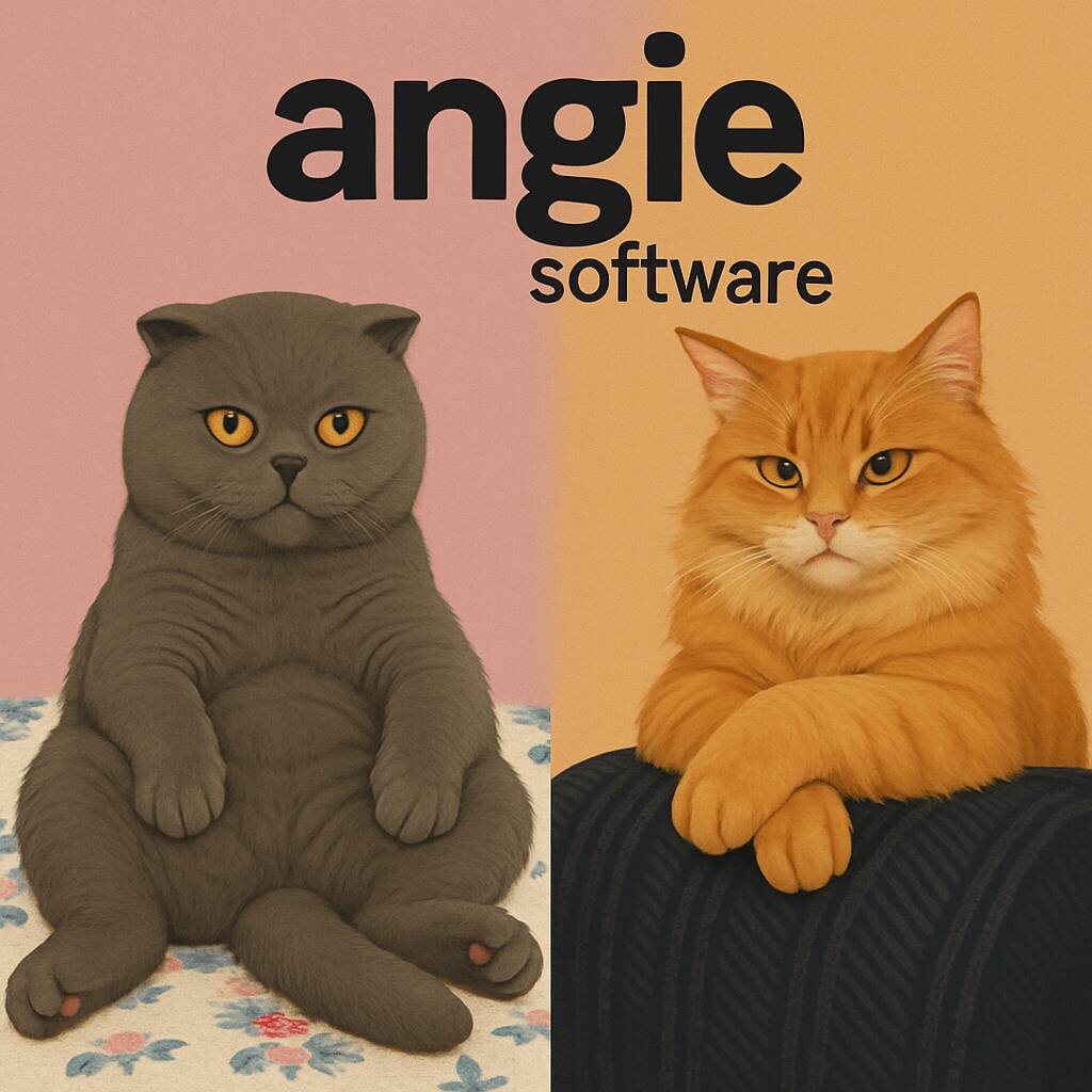 Иллюстрация: два кота (Angie Software).